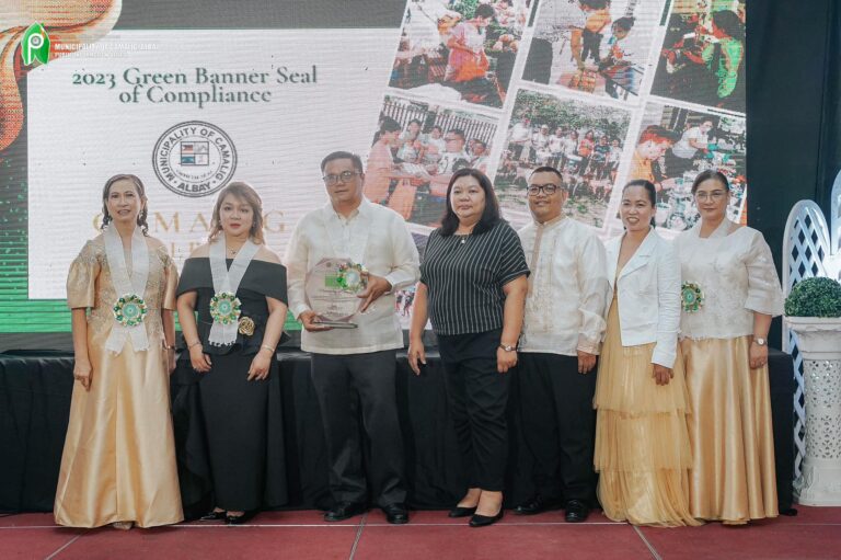 LGU-Camalig Wins 3rd Consecutive Green Banner Award